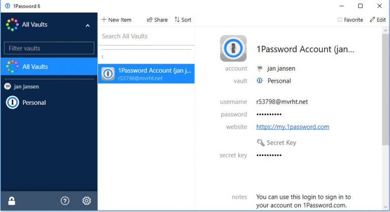 1password web access